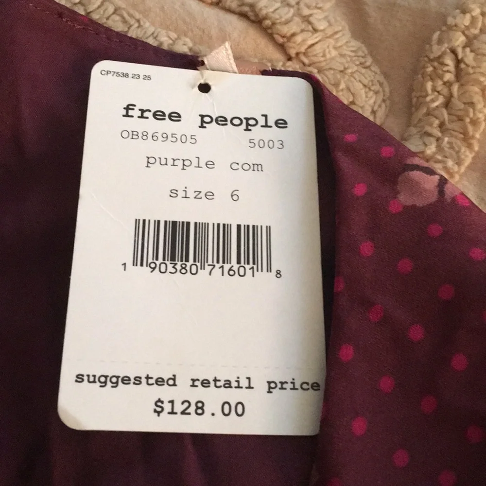 Free people dress. NWT. Short‎ and flirty!